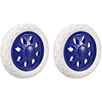 Sourcingmap - Ruedas de repuesto para carrito de la compra- 6-5 pulgadas de diámetro- color azul